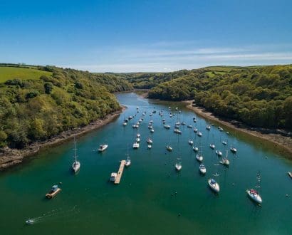 Hall Walk in Fowey, Cornwall